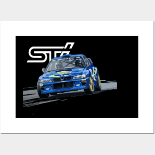 Colin McRae WRC Impreza 555 Posters and Art